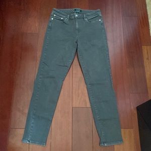 Lauren Ralph Lauren grey straight leg jeans size 8